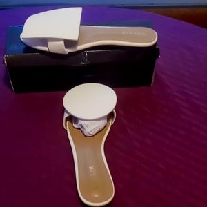 White Sandals size 9